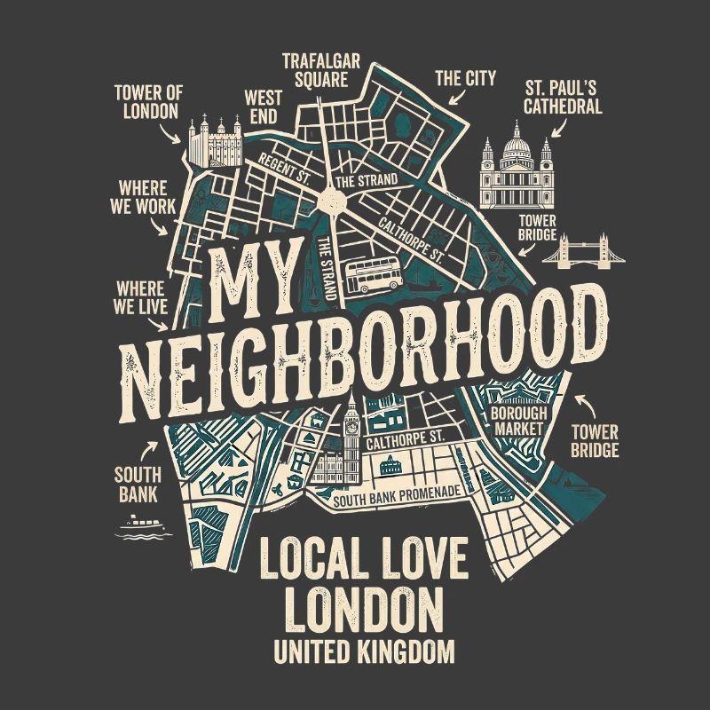 Londres : mon quartier