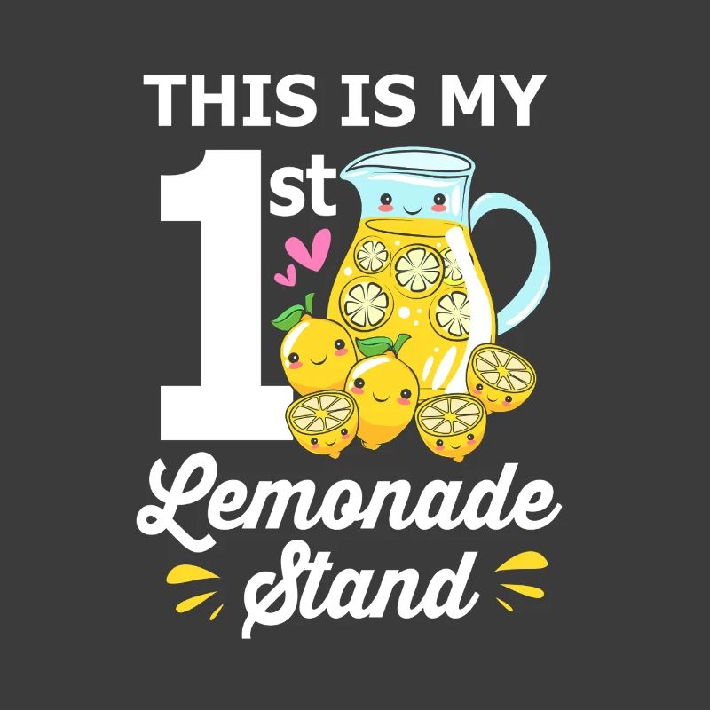 Limonade, stand de limonade, citron, citron