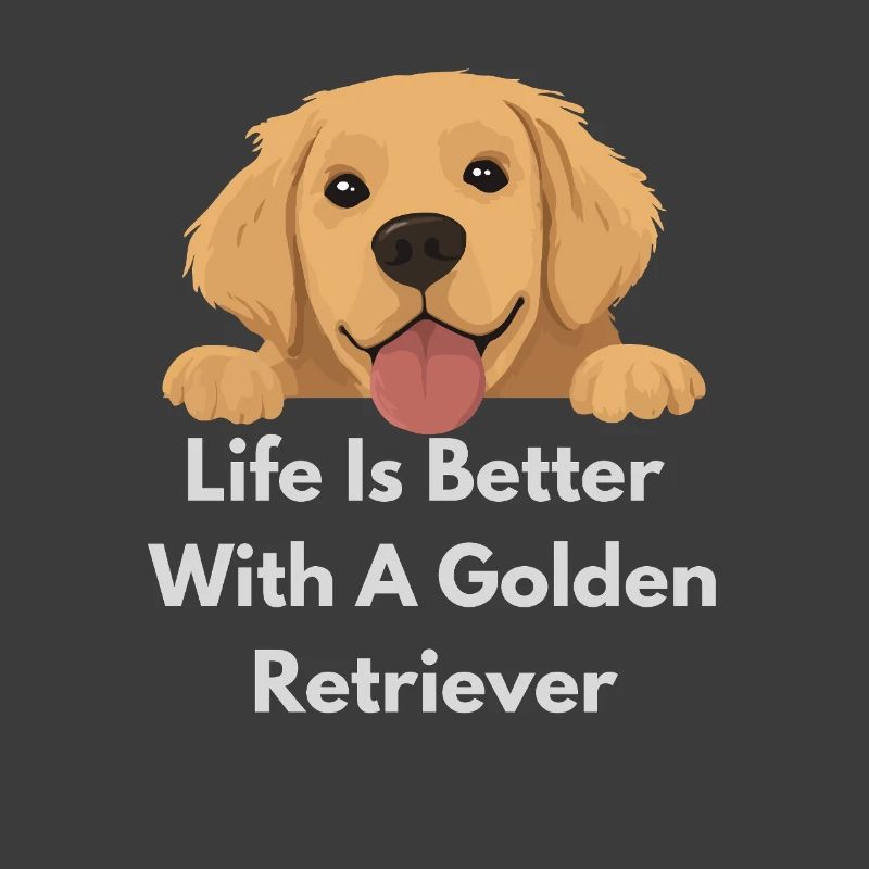 Golden Retriever Joy