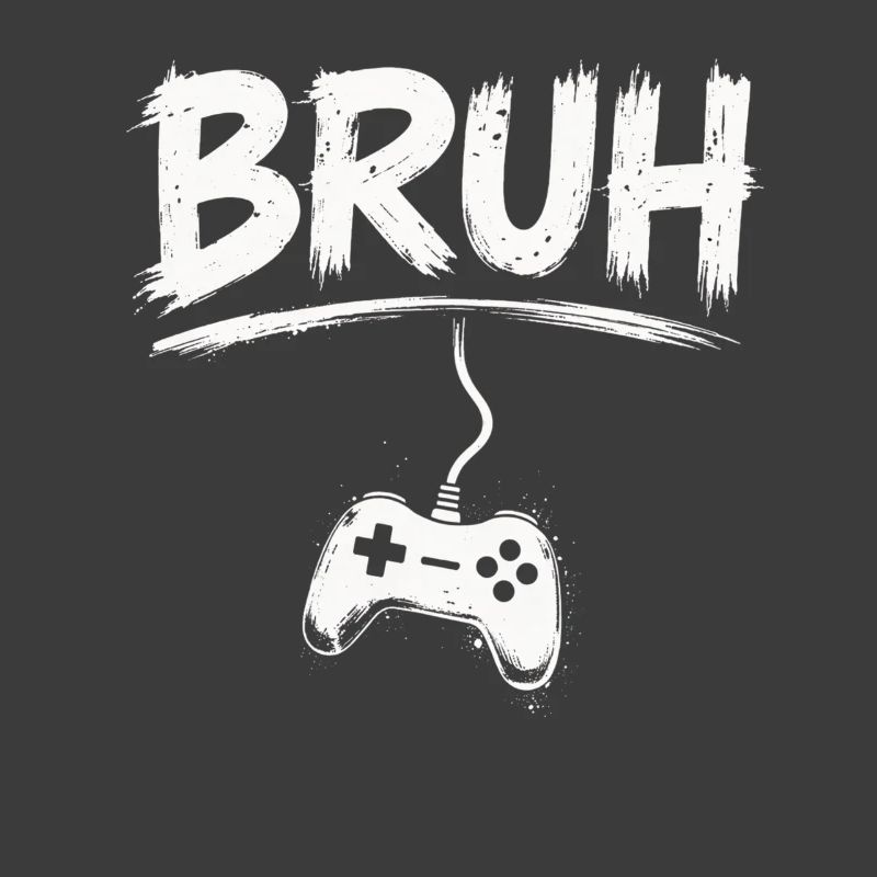 BRUH Gaming Controller Splash
