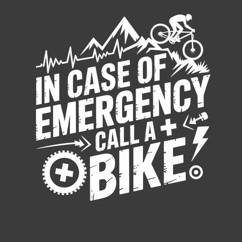 VTT, Descente, Action du cyclisme