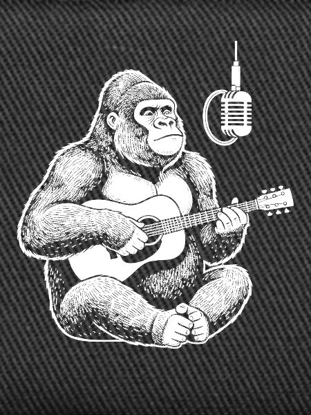 Gorilla Guitar Jam
