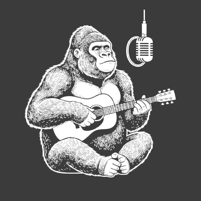 Gorilla Guitar Jam