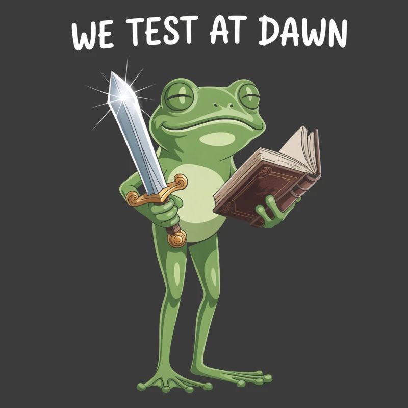 Dawn Quest Frog: Sword & Tome
