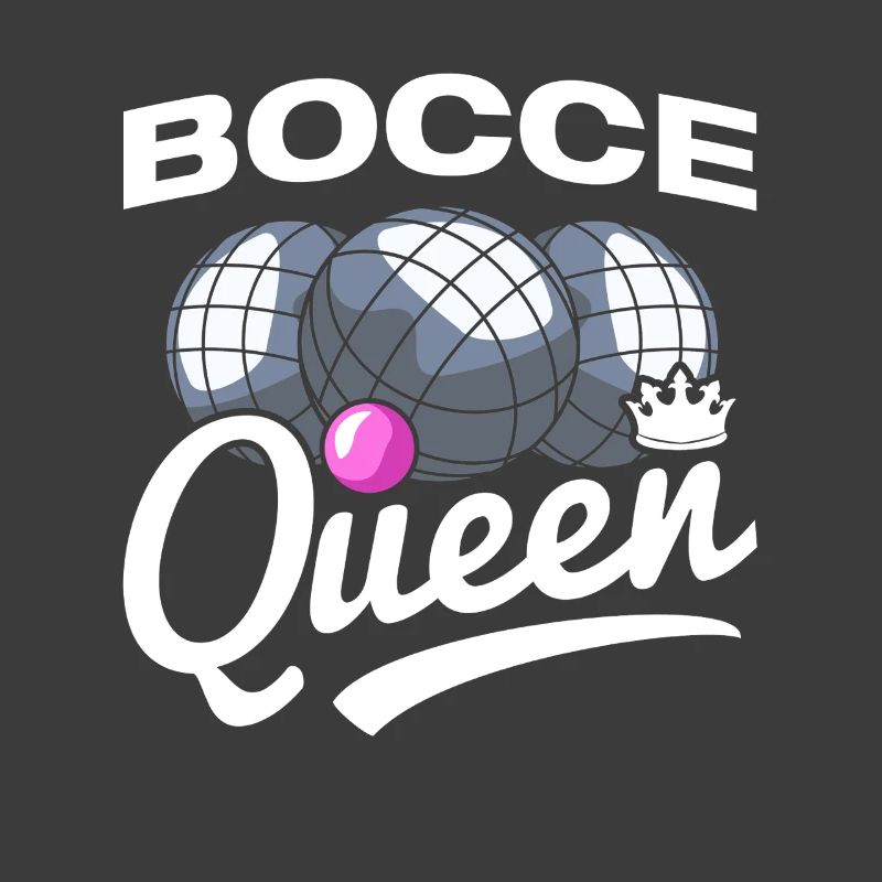 Joueuse de bocce Queen Petanque Boule