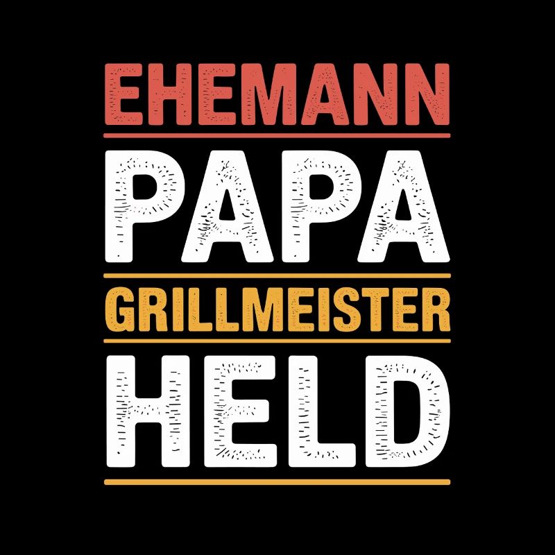 Dad Grill Master Hero for Father's Day BBQ