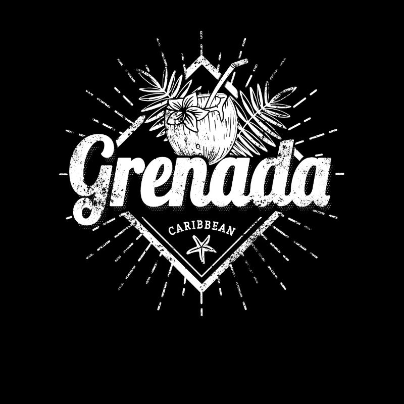 Souvenir vintage de l’île de la Grenade dans les Caraïbes