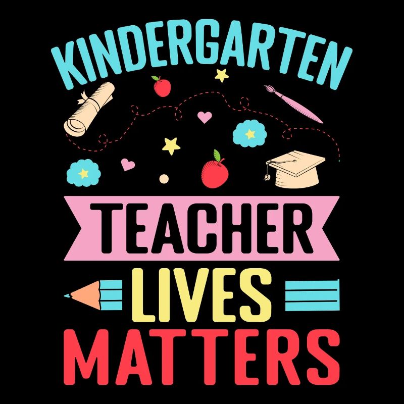 Pre K Teacher Lives Matters Kindergarten Teacher