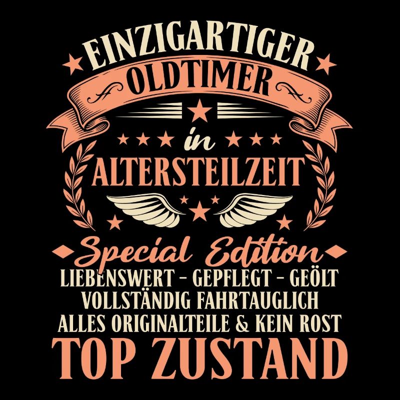 Altersteilzeit Oldtimer - Geschenk für Kollegen