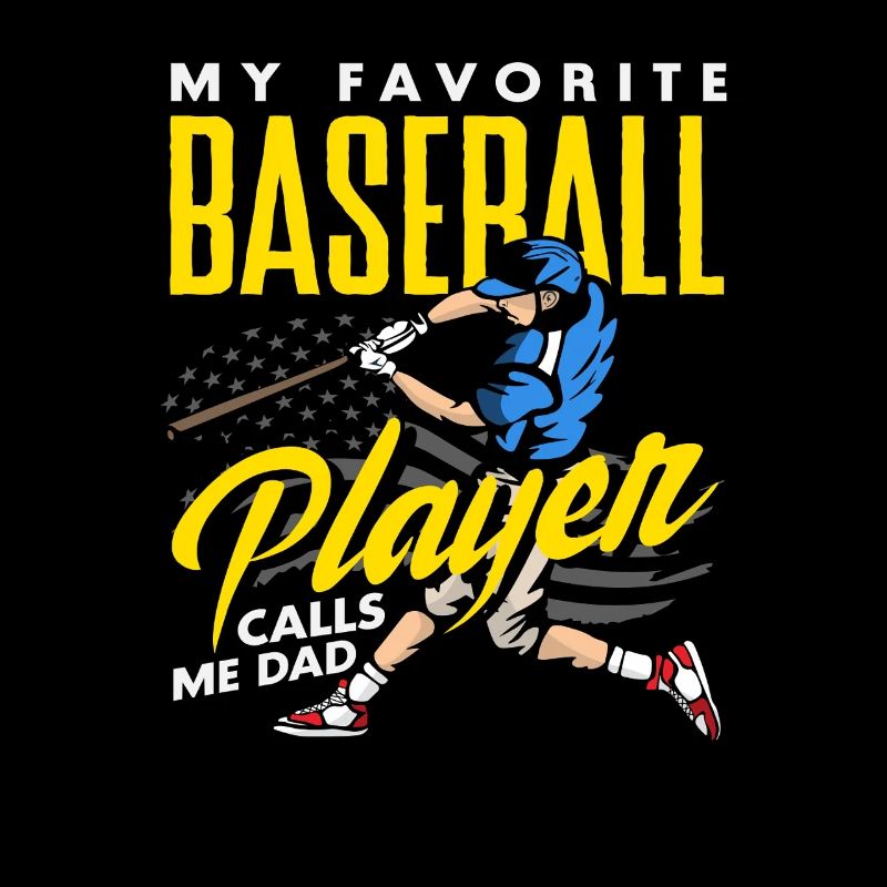 Mon joueur de baseball préféré m’appelle papa