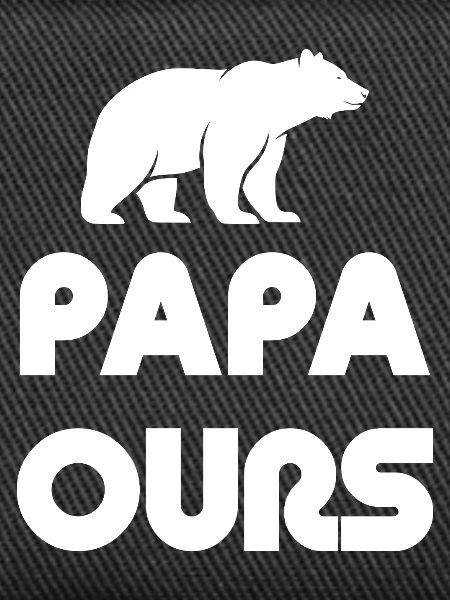 Papa Bear Silhouette
