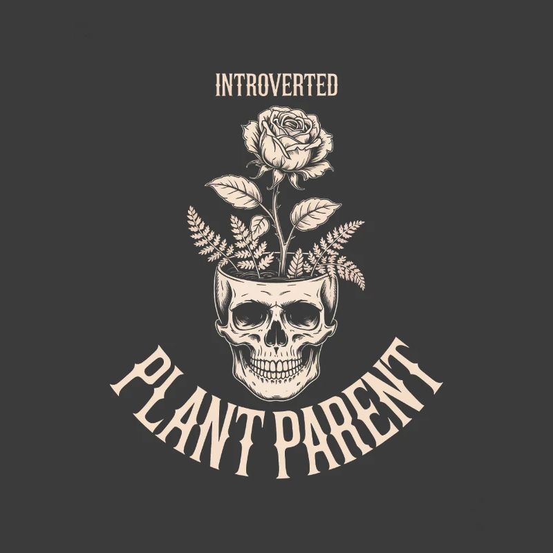 Introvertierter Pflanzenelternschädel