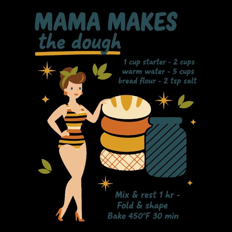 Sourdough Bread Baking Mama Makes The Dough Baker