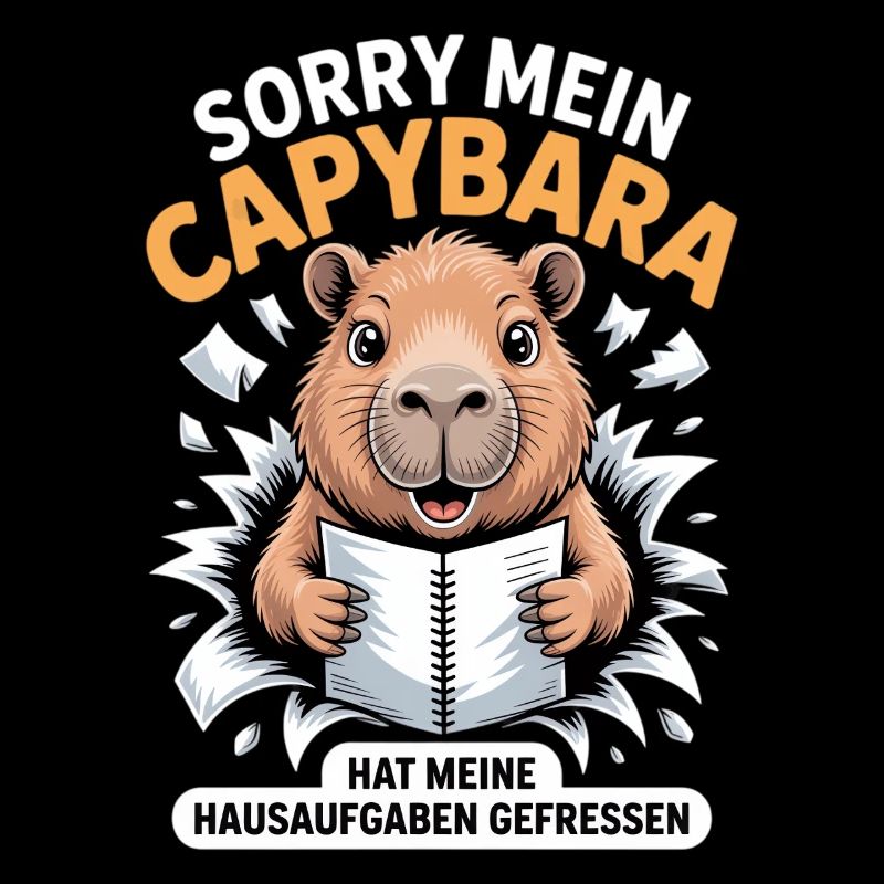 Capybara Hausaufgaben 