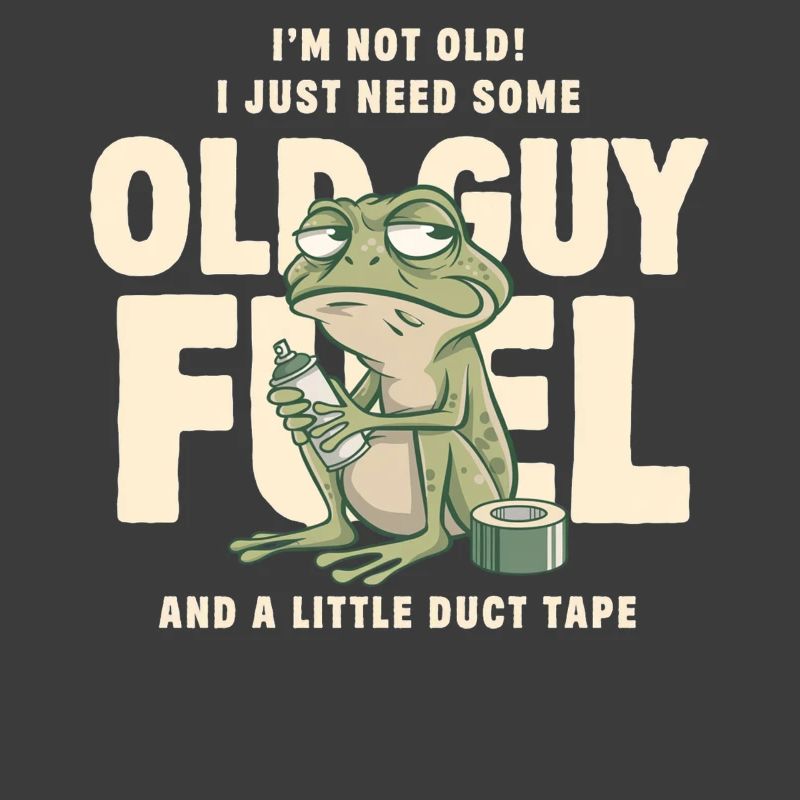 Old Guy Fuel Frog Meme Tee