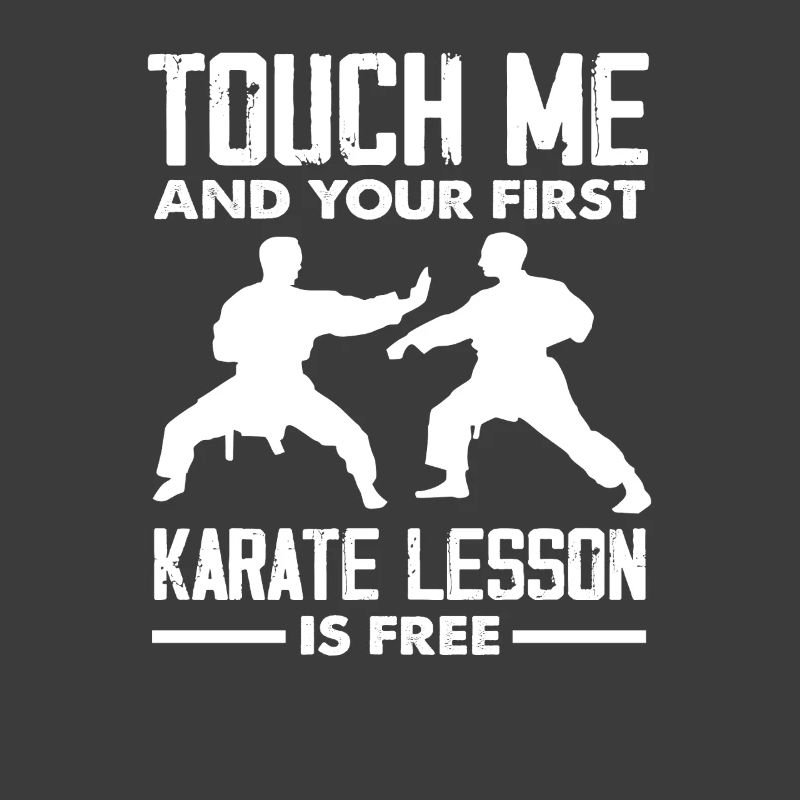 Premier cours de karaté gratuit Déclaration drôle