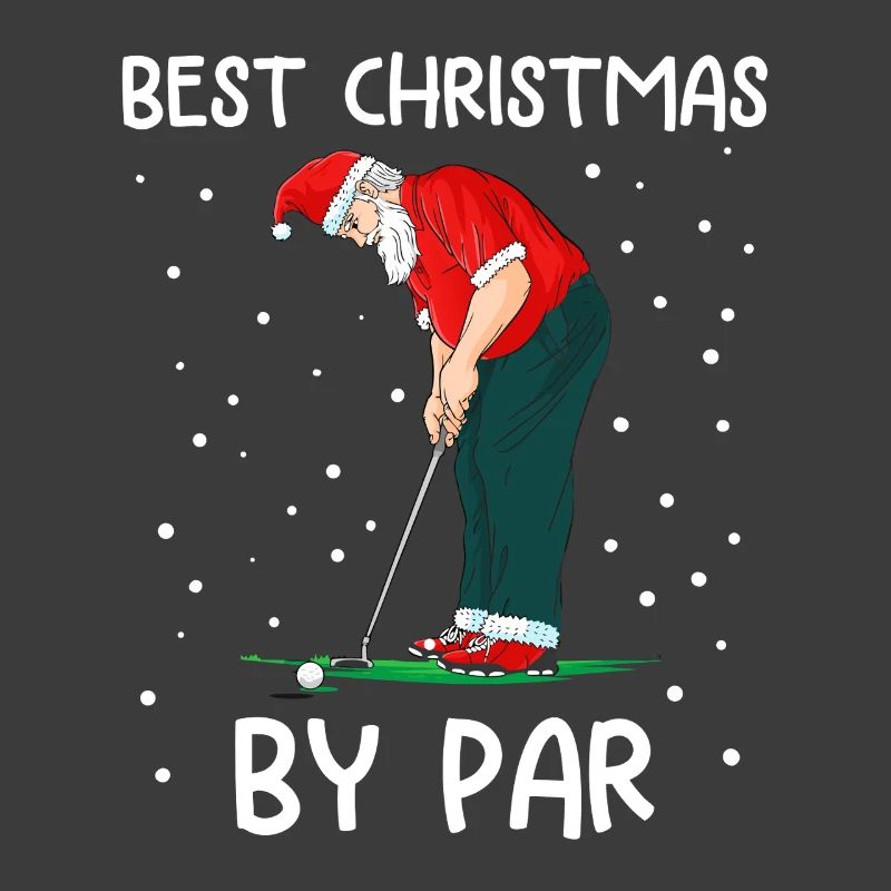 Golfing Santa by Par