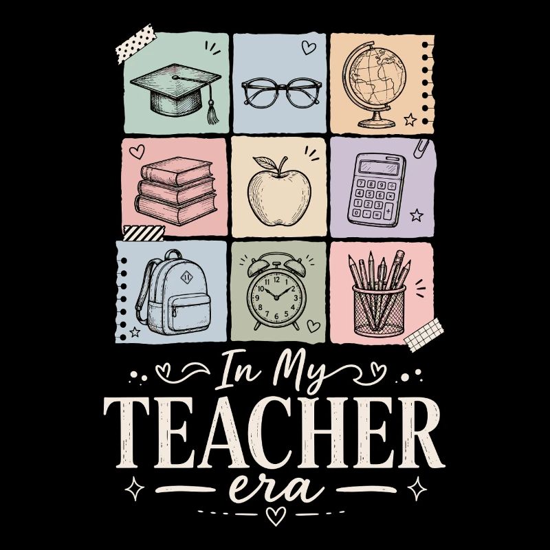 Chemise scolaire de l’ère des enseignants