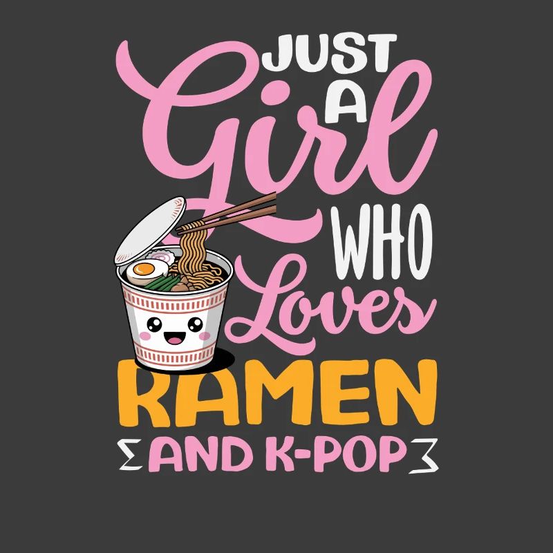 Mädchen Liebt Ramen Und K Pop