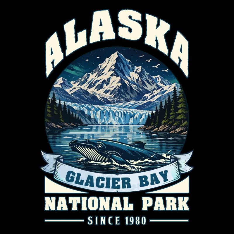 Parc national du glacier de croisière de l’Alaska