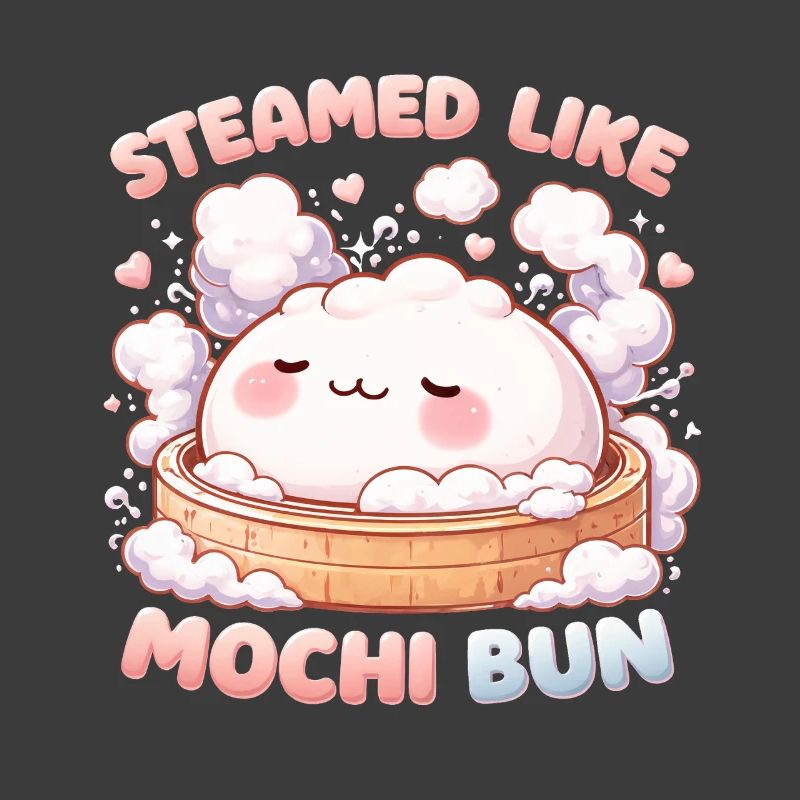 Sources chaudes d’Onsen Bad Stream comme un petit pain Mochi