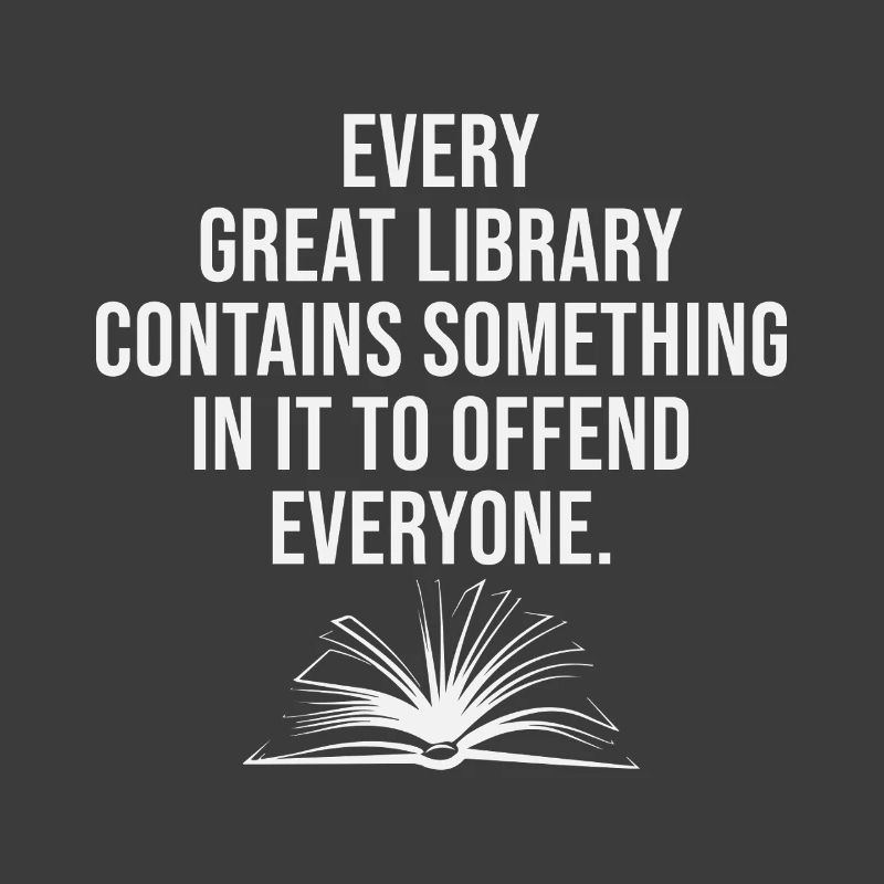 Every library insults every gift satire
