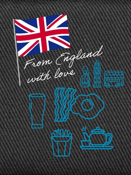 EXANGLIA (Blue + White Text)