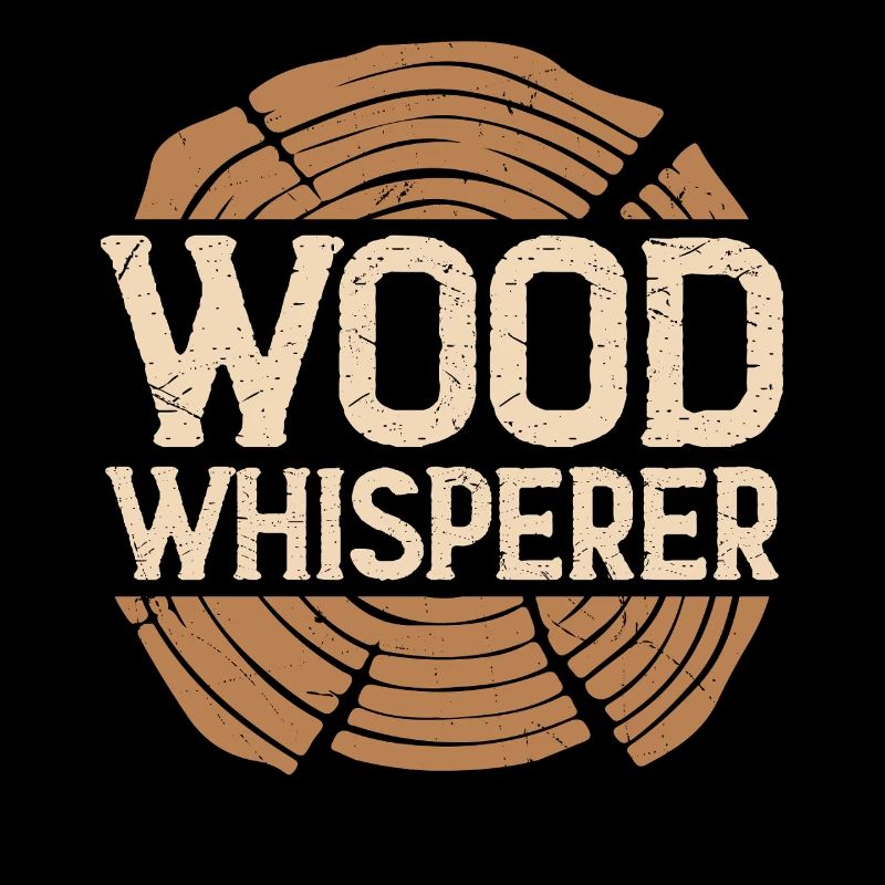Holzflüsterer Logo Woodwisperer Holzarbeit