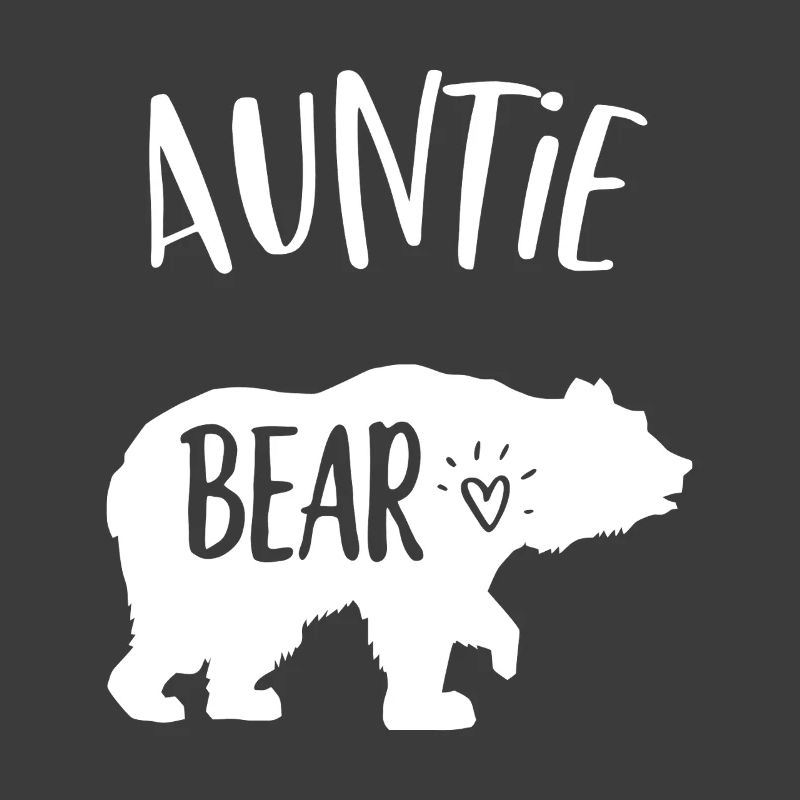 Auntie Bear Silhouette