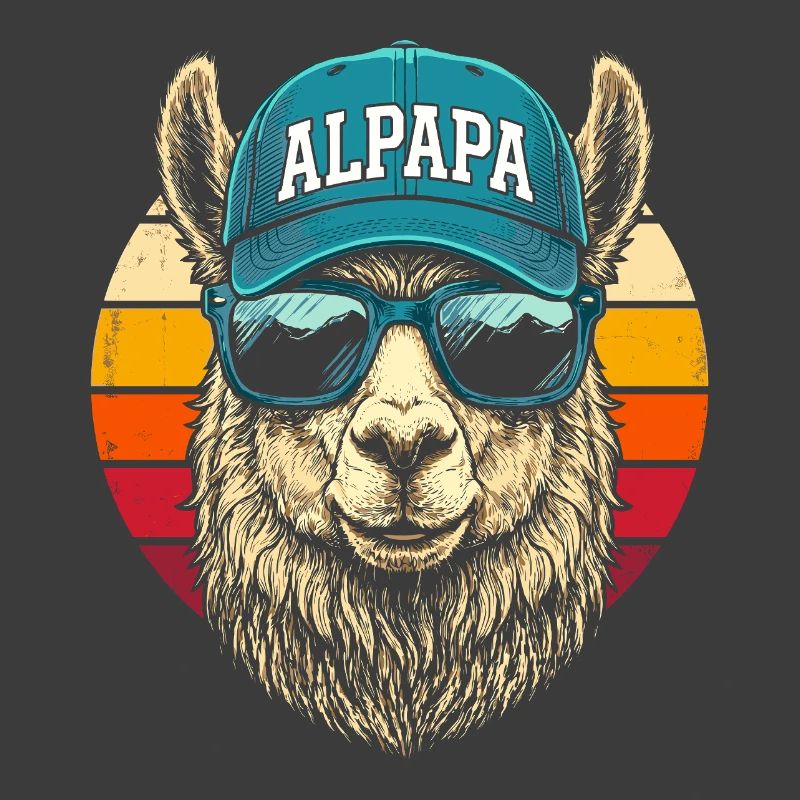 Alpaca Retro Sunglasses Cap