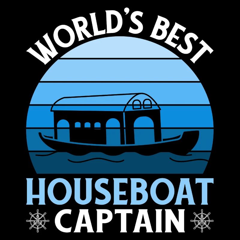 Weltbester Hausboot Kapitän