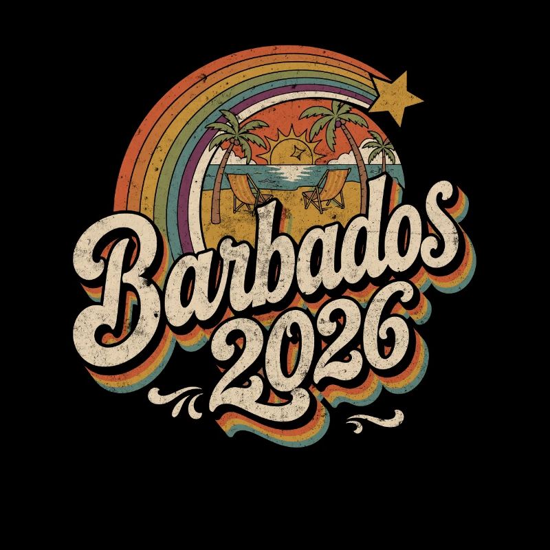Barbados 2026 Strand Retro