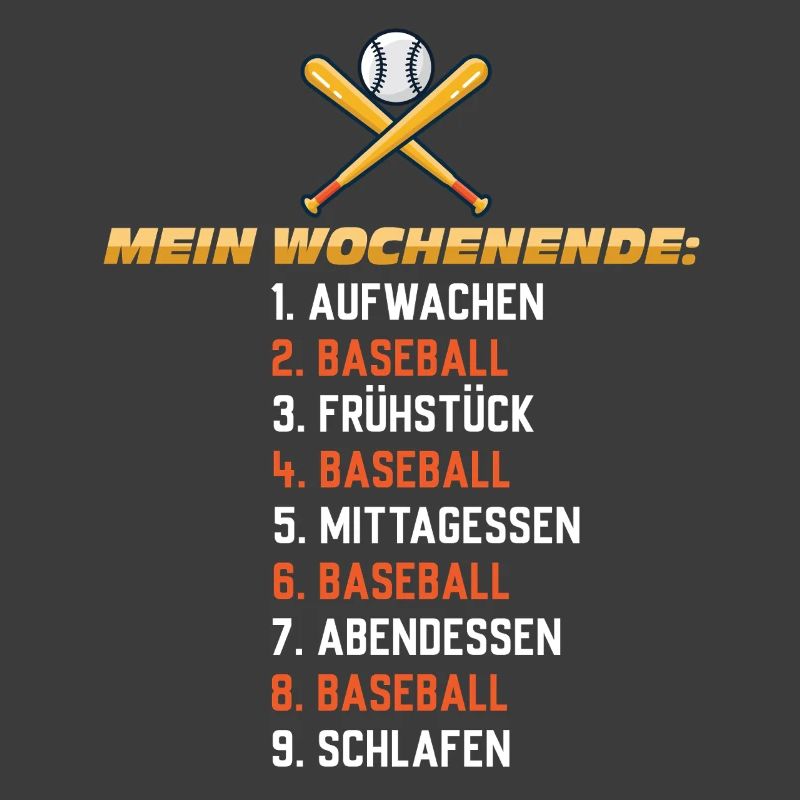 Baseball Wochenende – Mein Plan