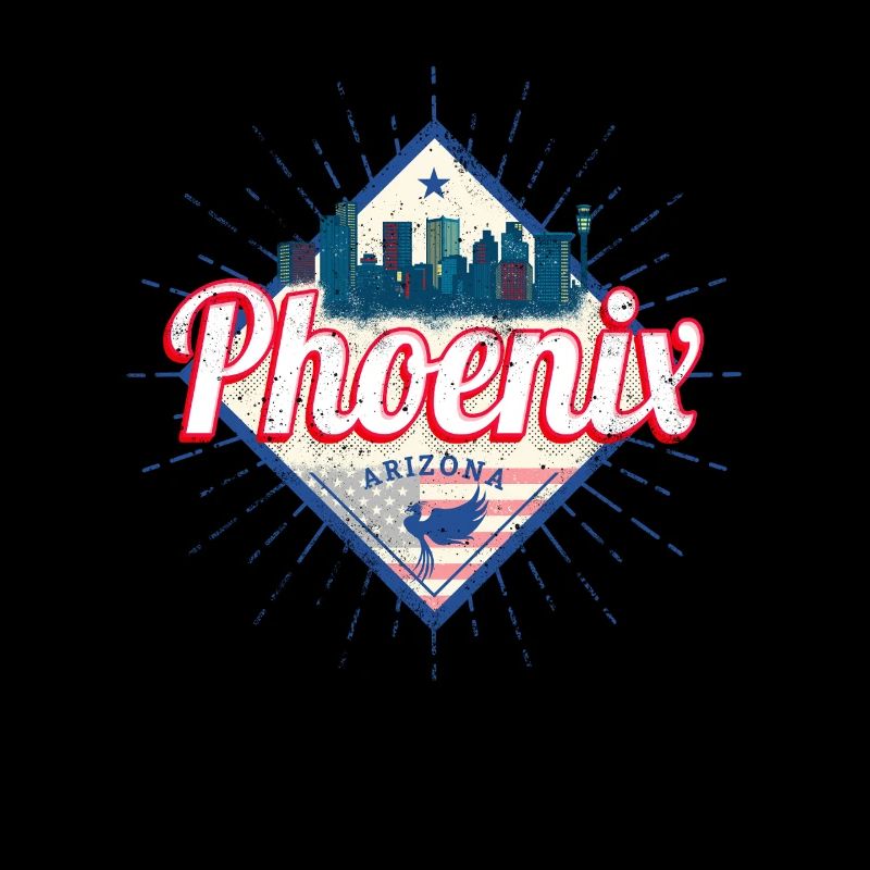 Phoenix en Arizona, États-Unis, Souvenir