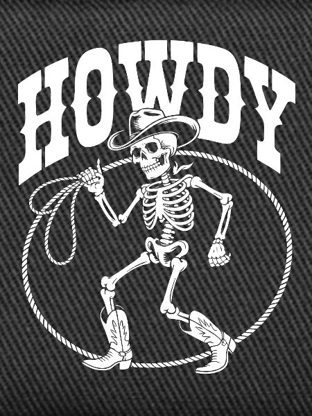 Line Dance Howdy Skelett