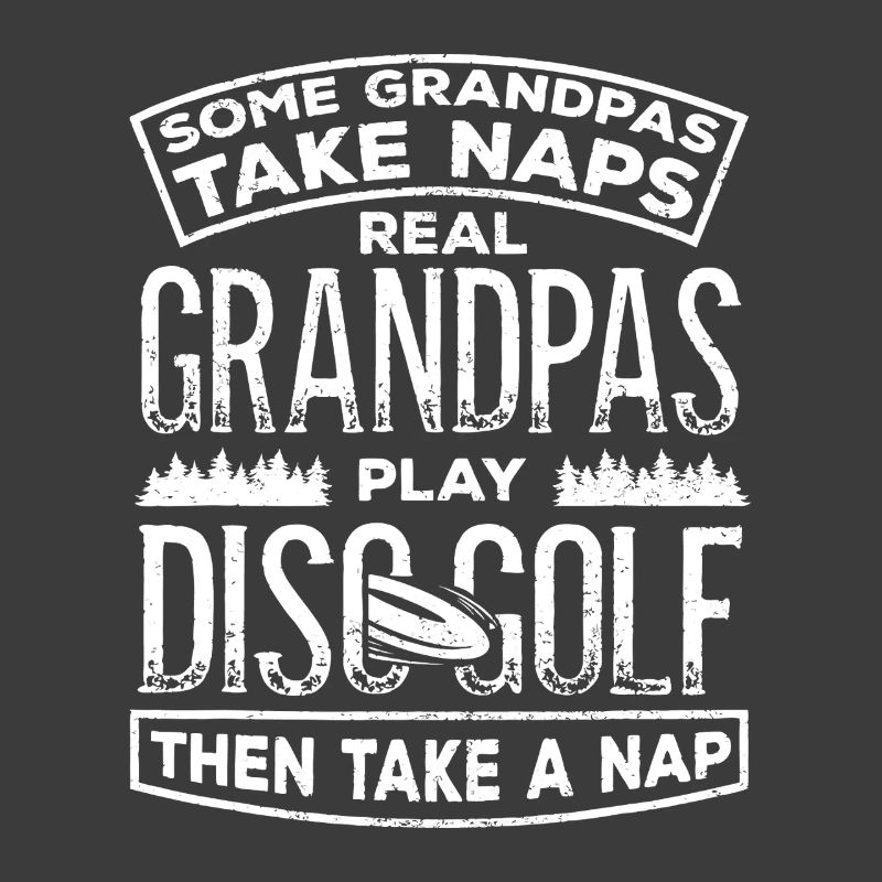 Grandpas Disc Golf Nickerchen-Abschlag