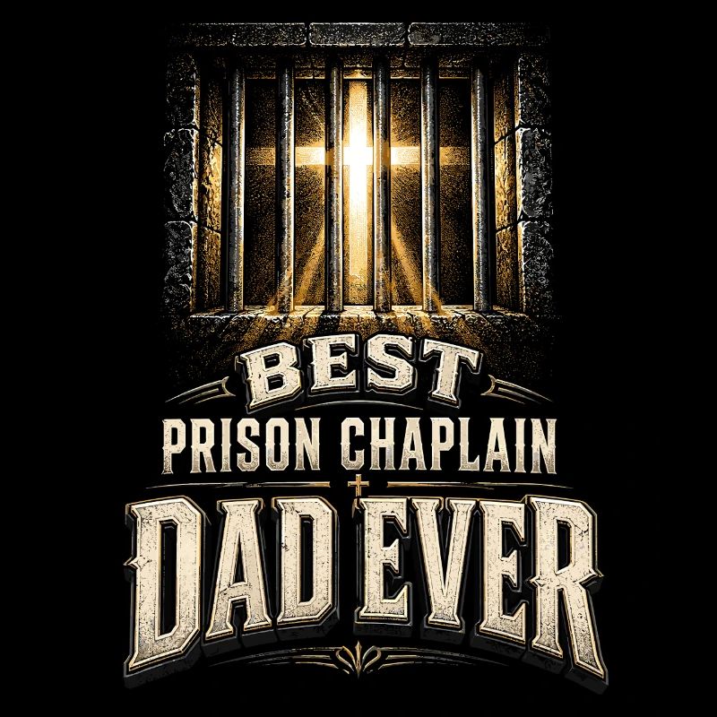 Kaplan Kleriker Pfarrer Best Prison Chaplain Dad