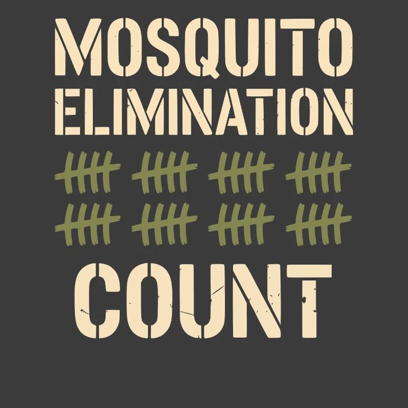 Mosquito Elimination Count Funny Summer