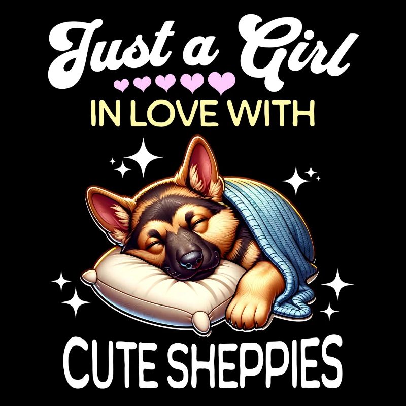 German Shepherd Girl