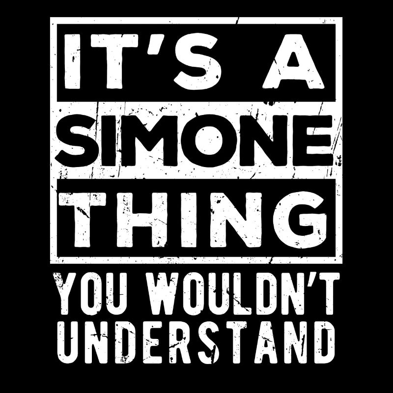 C’est une chose de Simone que tu ne comprendrais pas