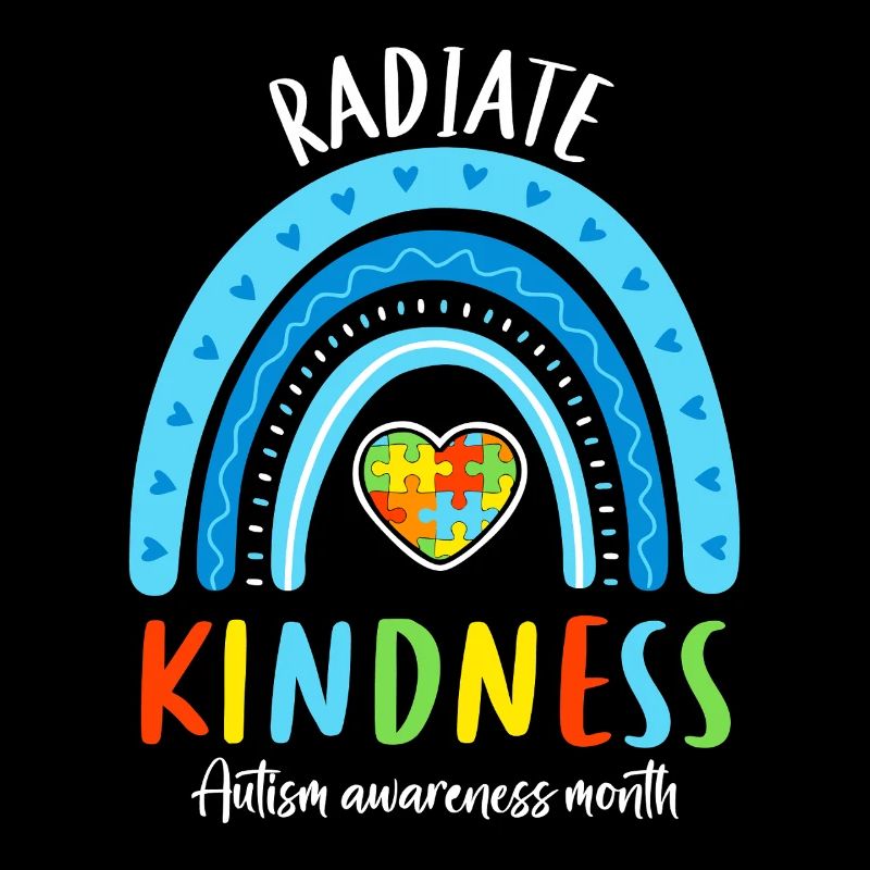 Radiate Kindness: Autism Rainbow