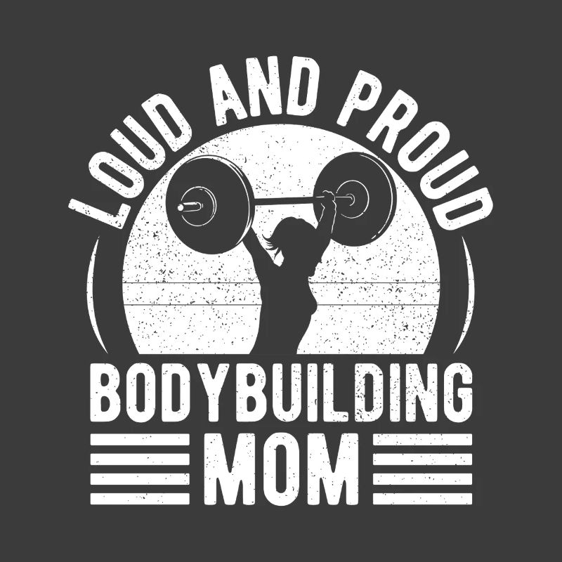 Powerlifting Bodybuilder Mom Gym