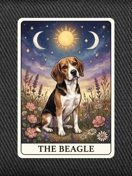 Beagle Tarotkarte