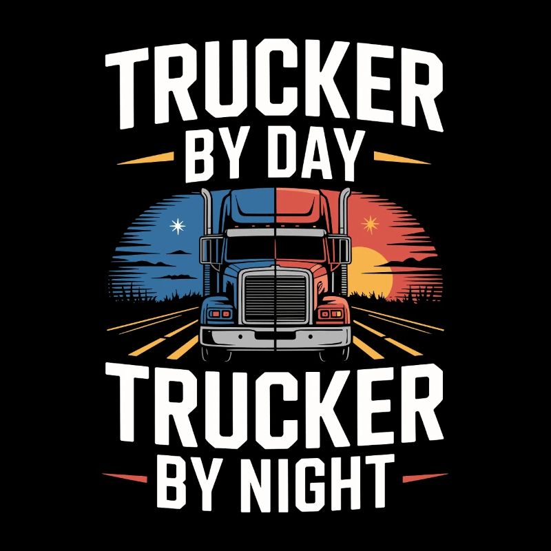 Truck Driver Professional Driver Diesel Trucker
