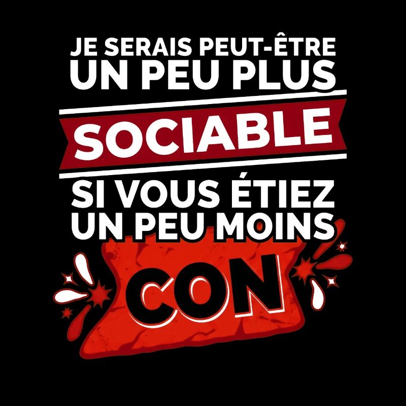 Citation Drôle Sociable Introverti Humour