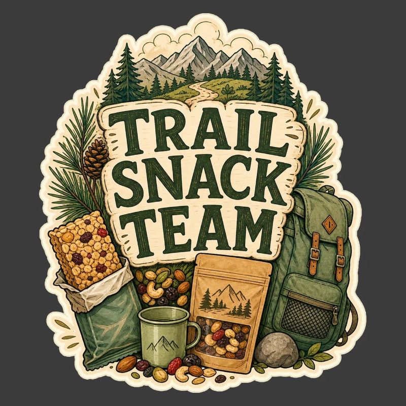 ÉQUIPE DE SNACKS DE RANDONNÉE Snacks
