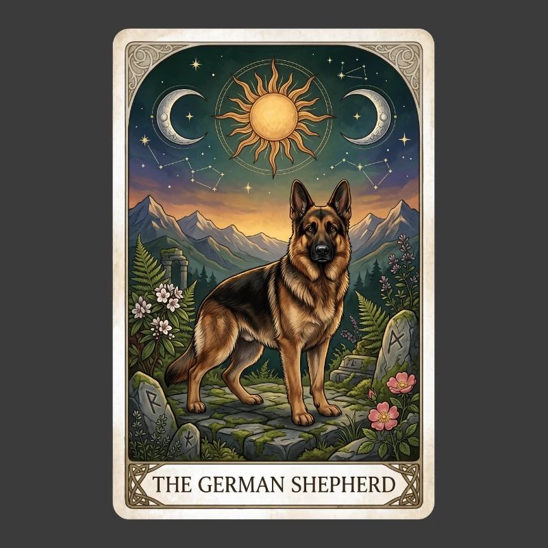 Deutscher Schäferhund Tarot
