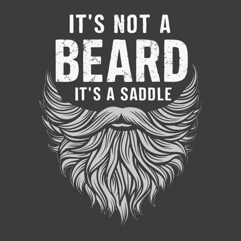It's not a beard, it's a saddle