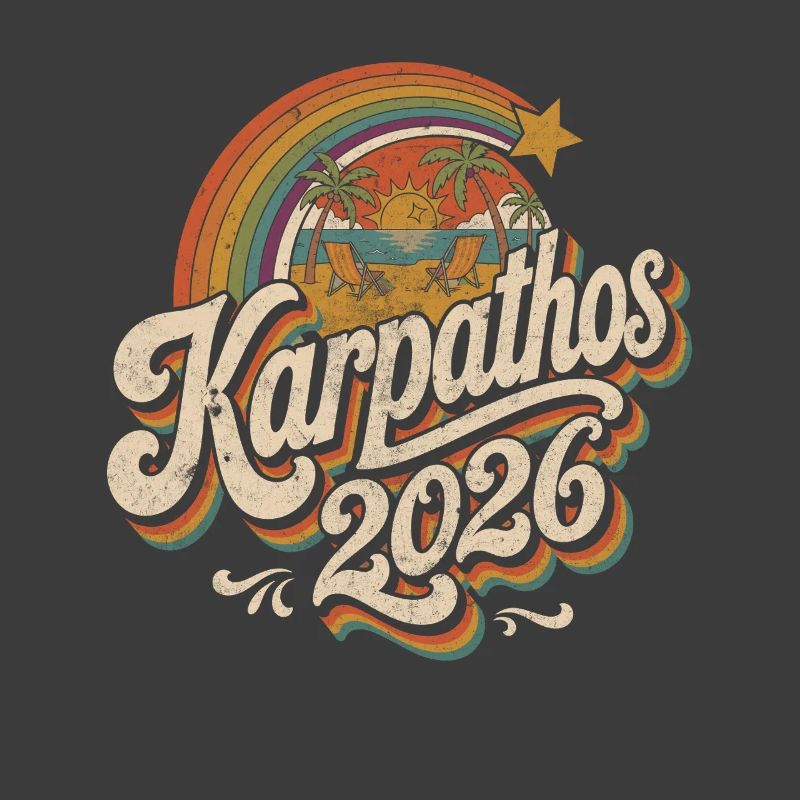 Karpathos 2026 Beach Retro