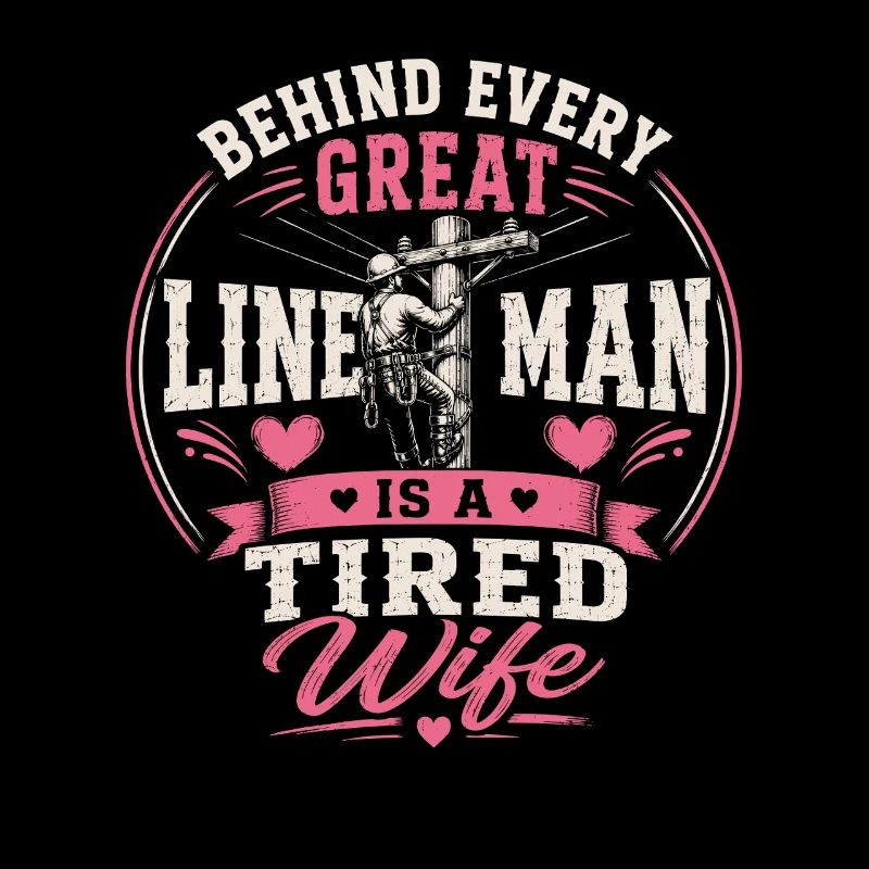 Lineman Liebe Kabel Elektrizität Technik